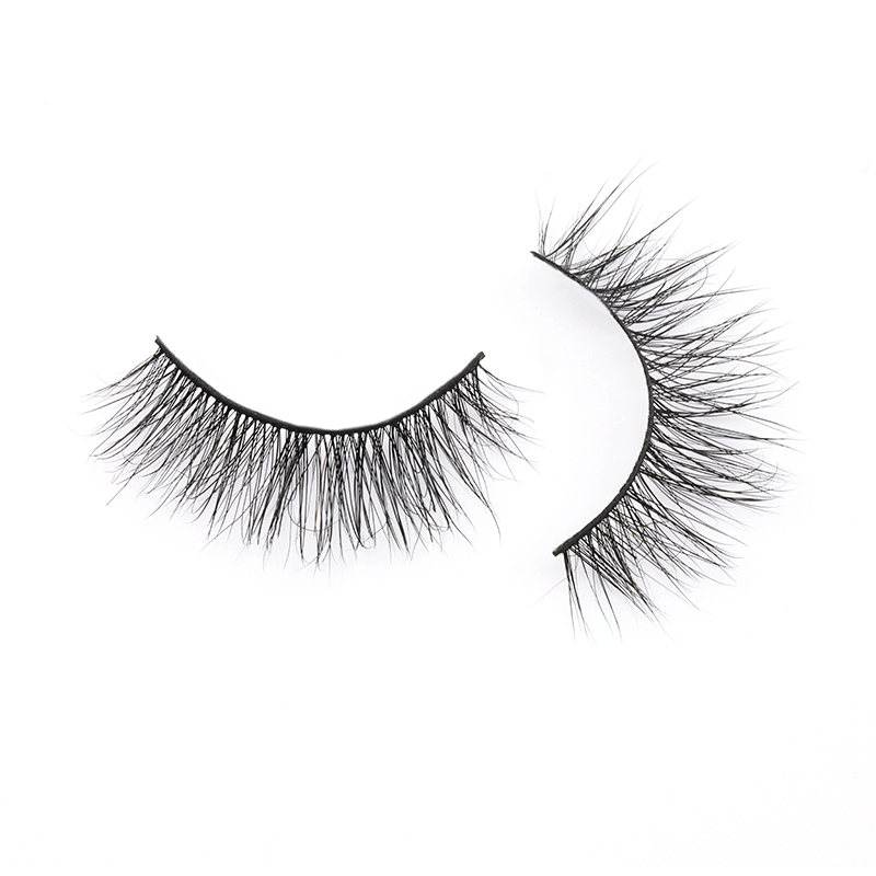 Black Band Real Mink Strip Lashes Soft Eyelashes Fashion Styles in USA UK JN145